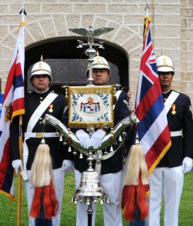 HIANG Royal Guard with schellenbaum replica
